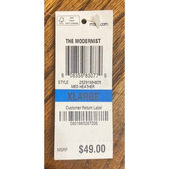 Style&Co Womens XL Gray Sweater With Black Lace Trim Crewneck 100% Cotton - Picture 5 of 6